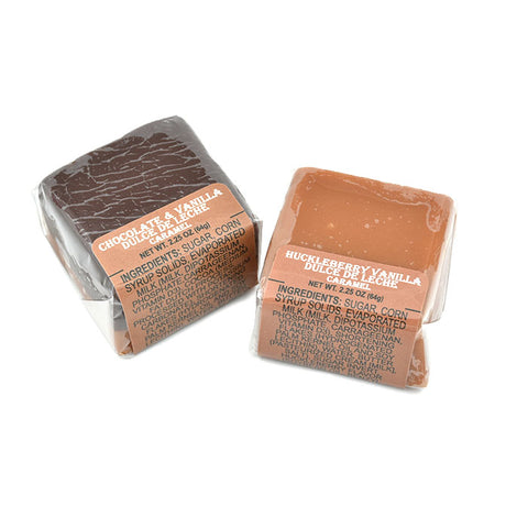 Huckleberry Vanilla Dulce De Leche Caramel Cube