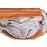 Classic Carvings Leather & Hair On Bag
