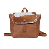 Classic Carvings Leather & Hair On Bag