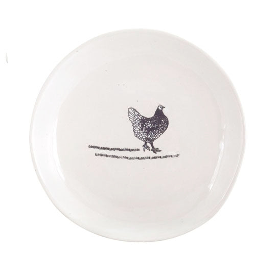 6.5" Chicken Plates Set