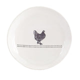 6.5" Chicken Plates Set
