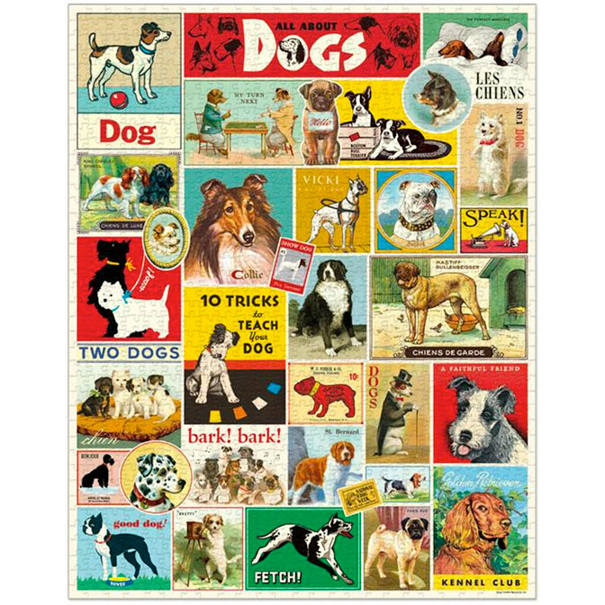 Dogs 1000 Piece Puzzle