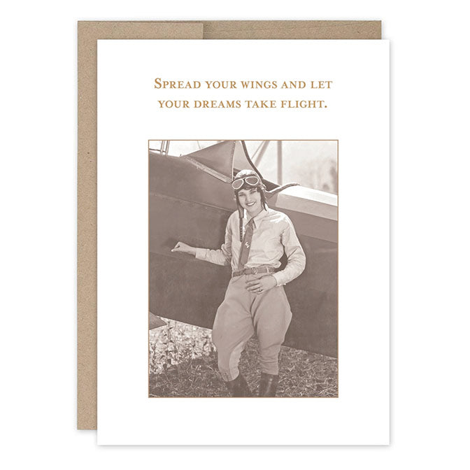 Dreams Take Flight Birthday Card