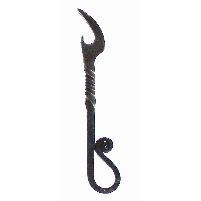 Turned Forged Black Iron Bottle Opener
