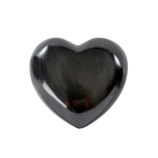 Full Soapstone Heart Stone 4"