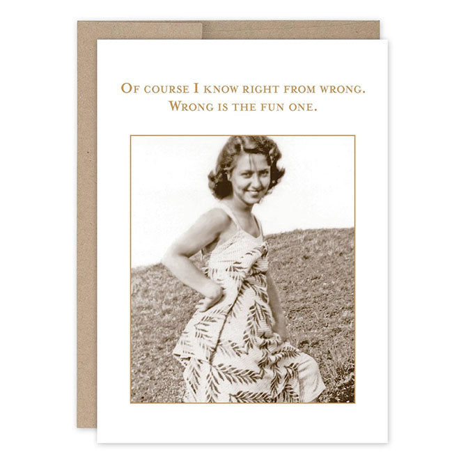 The Fun One Birthday Card