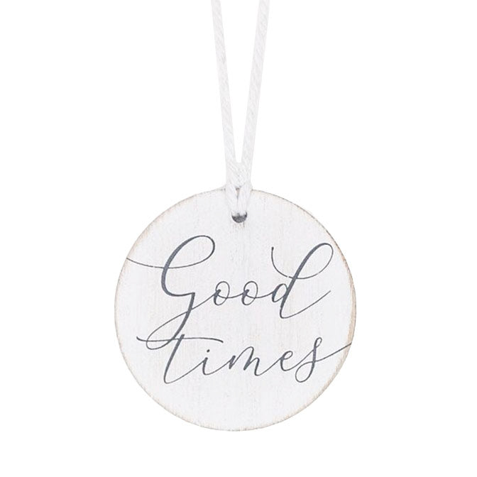 Good Times Wine Bottle Charm