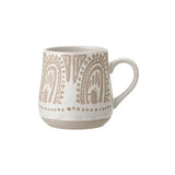 Hand-Painted Stoneware Mug