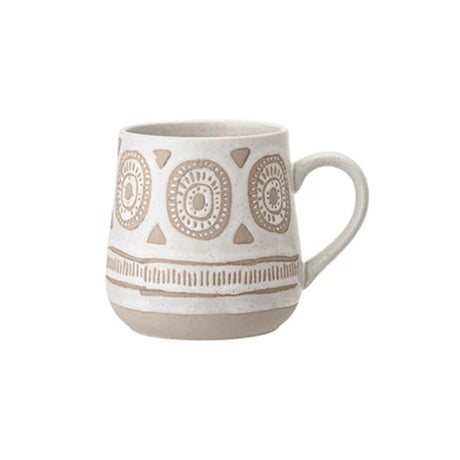 Hand-Painted Stoneware Mug