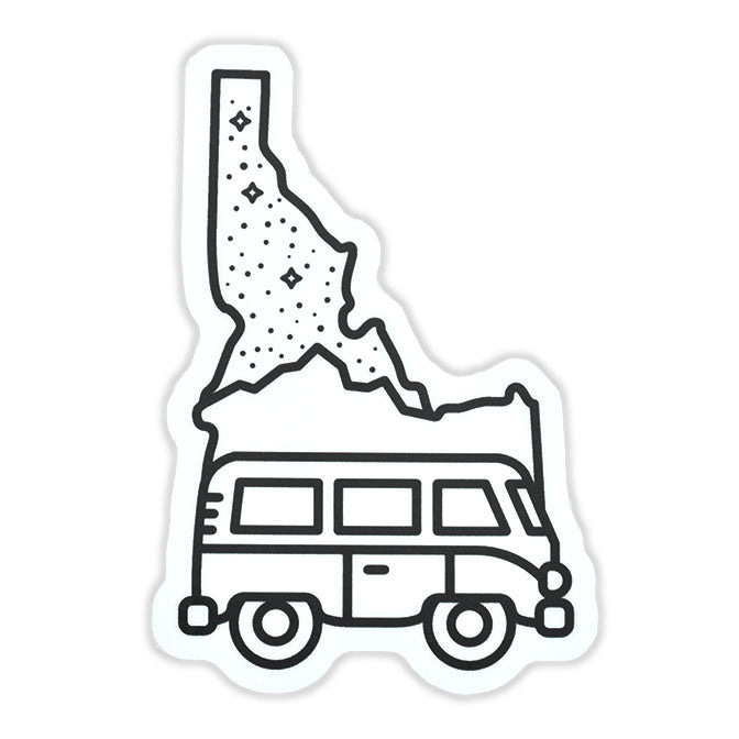 Idaho Bus Sticker