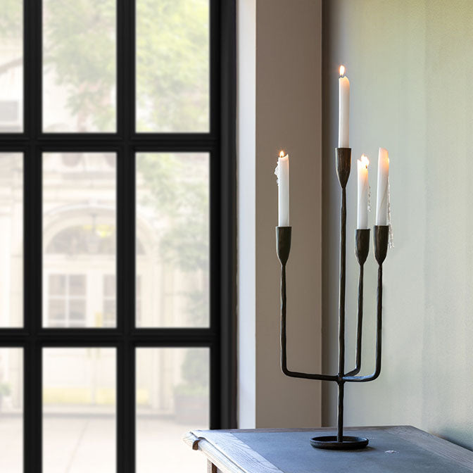 Iron Candelabra