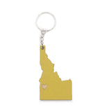 Idaho Heart Keychain