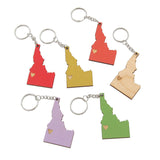 Idaho Heart Keychain