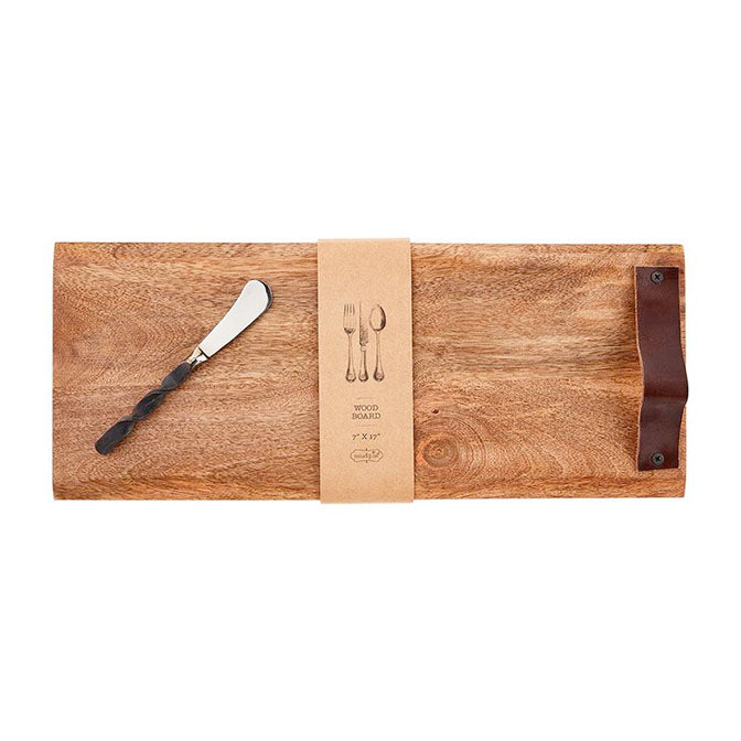 Rectangle Leather Cutting Board