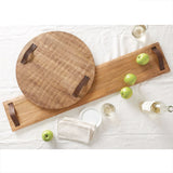 Long Oversized Wood Cutting Board