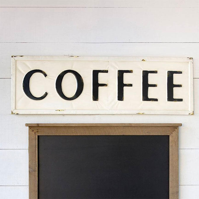 Metal Coffee Sign