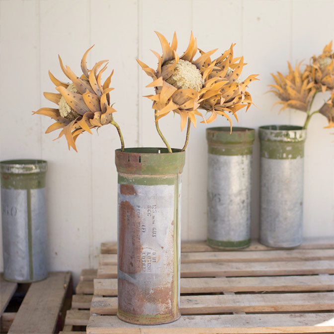 Reclaimed Military Canister