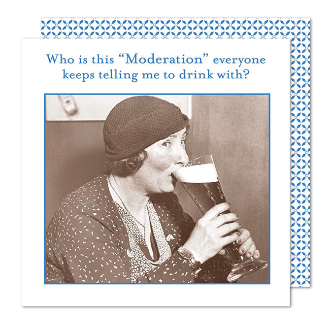 "Who Is This Moderation.." Napkins