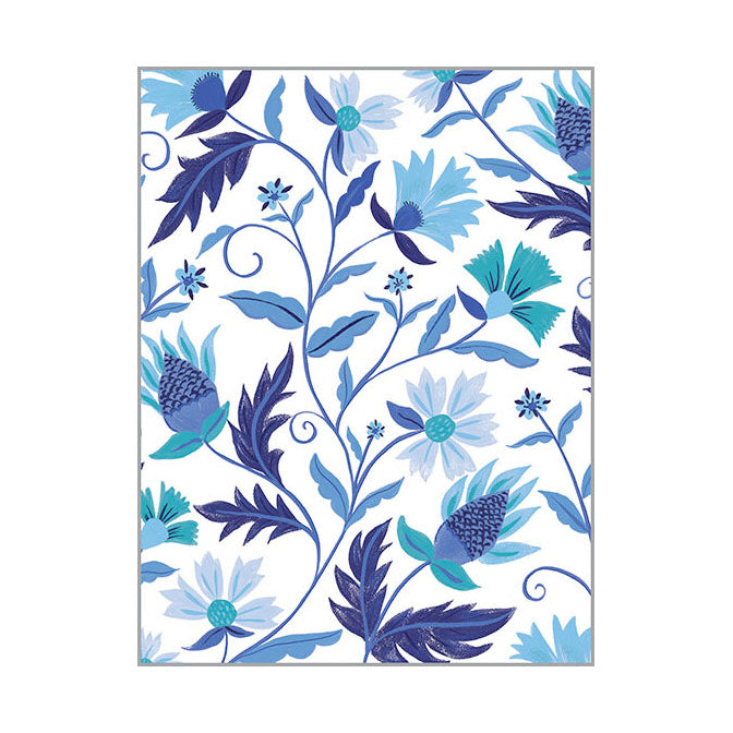 Indigo Vines Note Card Set