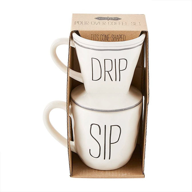 Bistro Pour Over Mug Set