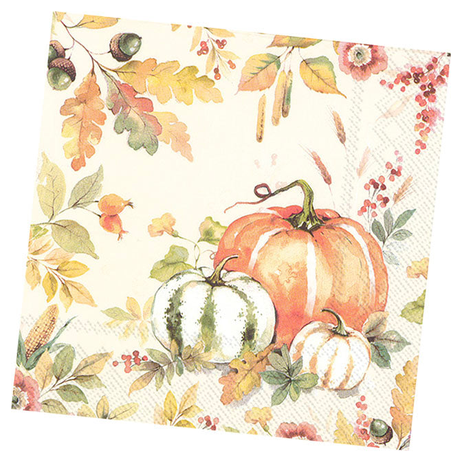 Pumpkin Love Cocktail Napkin