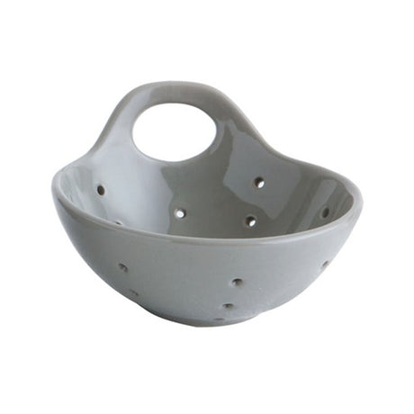 Stoneware Berry Bowl with Handle