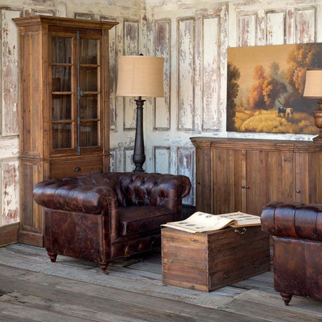 Reclaimed Pine Archive Cabinet