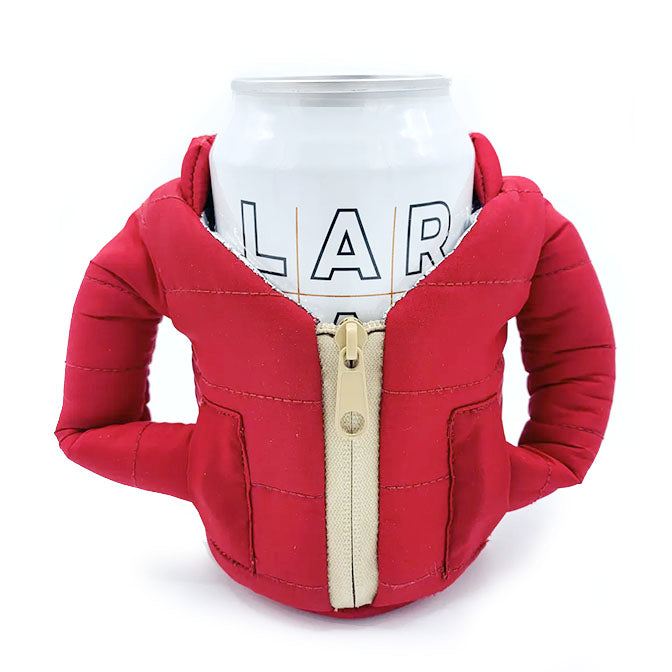 Red Insulated Beverage Jacket