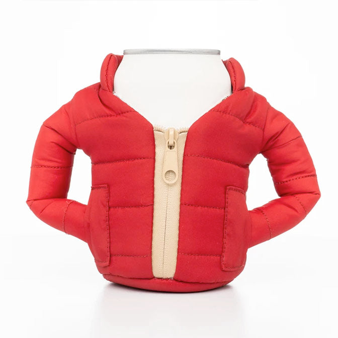 Red Insulated Beverage Jacket