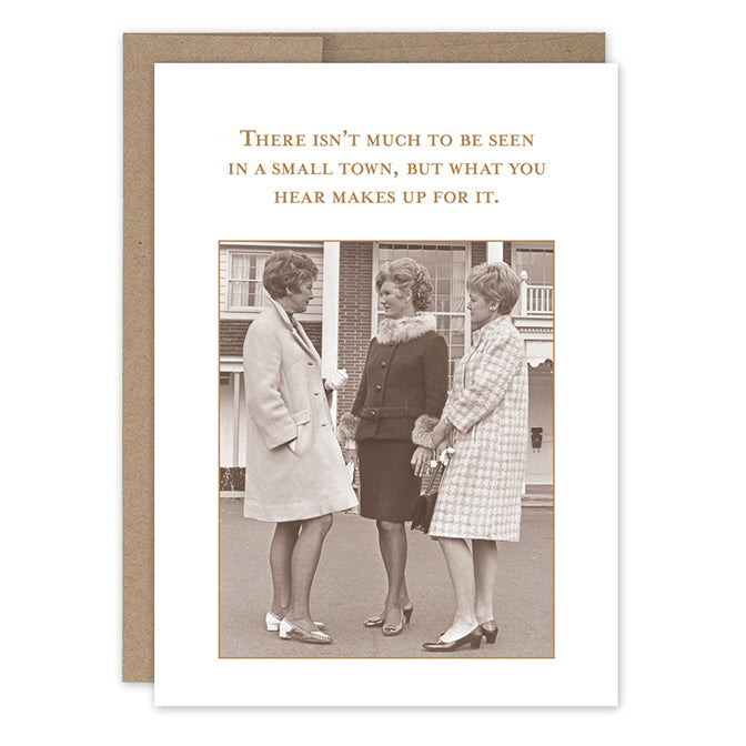 "Small Town" Card