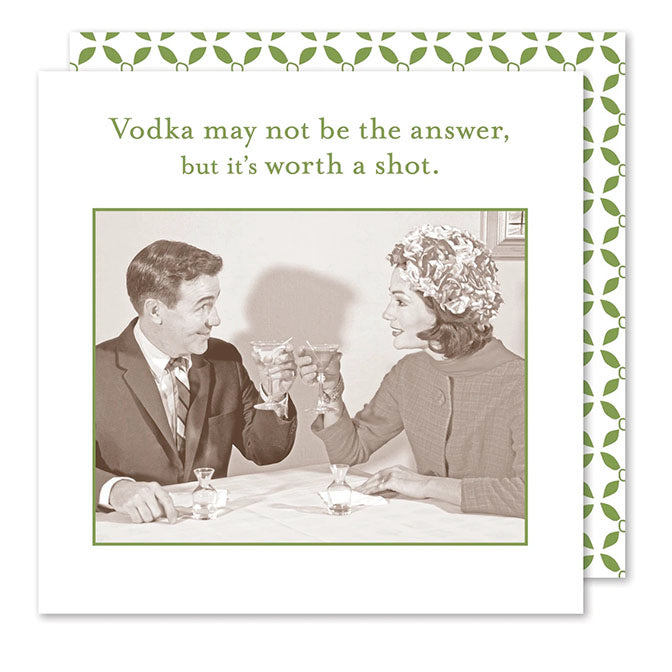 "It's Worth A Shot..." Napkins