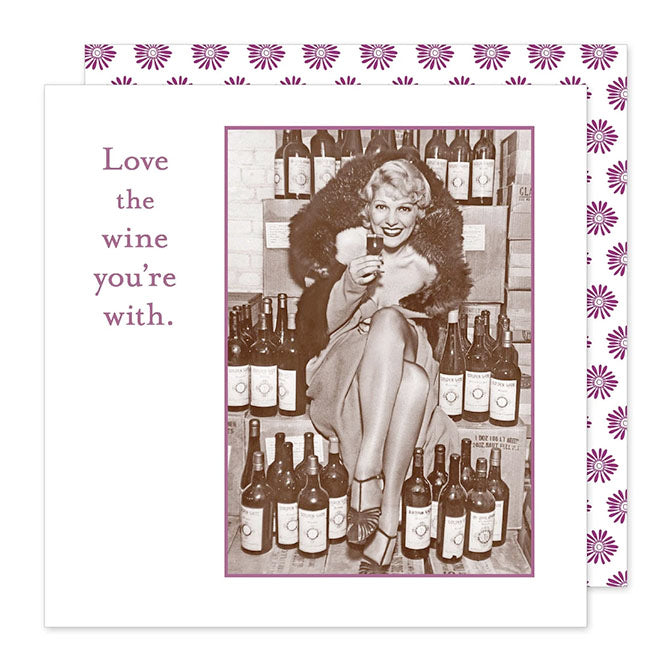 "Love Wine..." Napkins