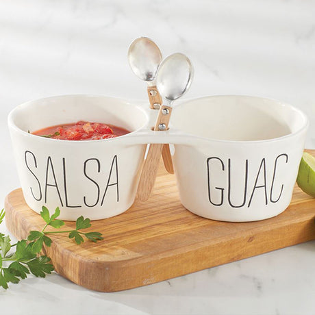 Salsa & Guac Double Dip Set