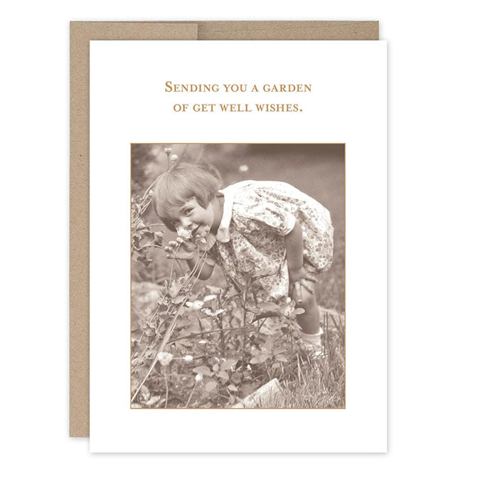Sending You A Garden Get Well Card
