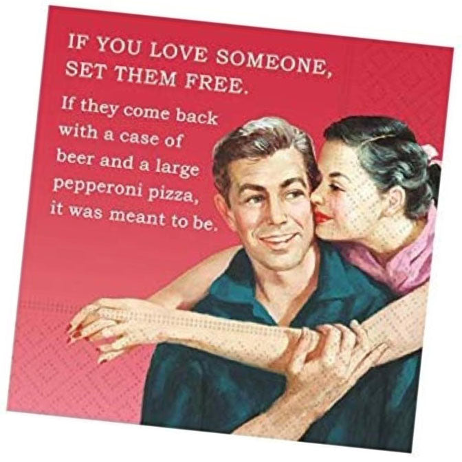 Set Them Free Beverage Napkin