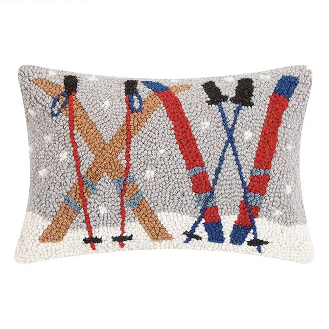 Ski Set Hook Pillow