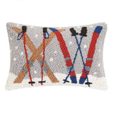 Ski Set Hook Pillow