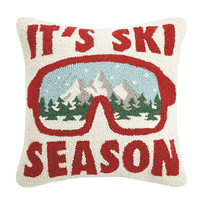 Ski Season Hook Pillow