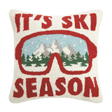 Ski Season Hook Pillow