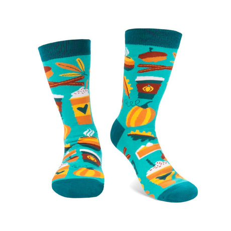 Pumpkin Spice Socks