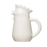 Stoneware Chicken Creamer
