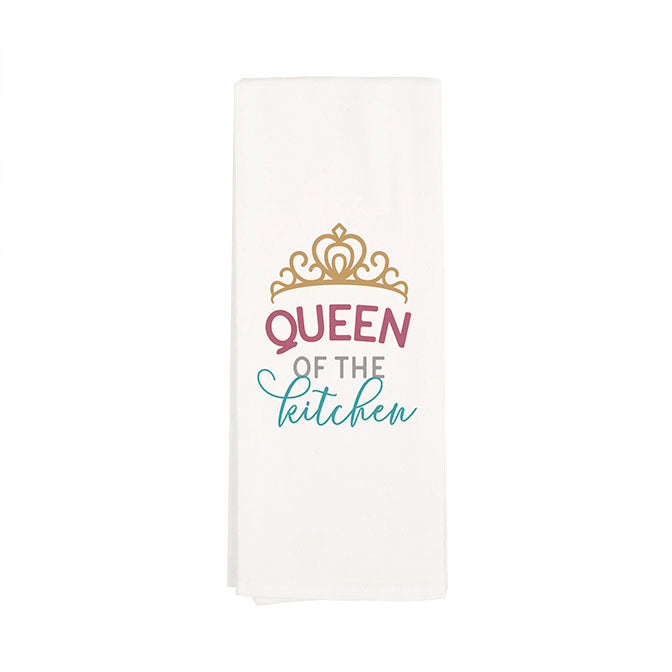 Queen Of The Kitchen Tea Towel