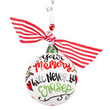 Teacher Memory Never Erased Ornament