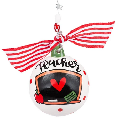 Teacher Memory Never Erased Ornament