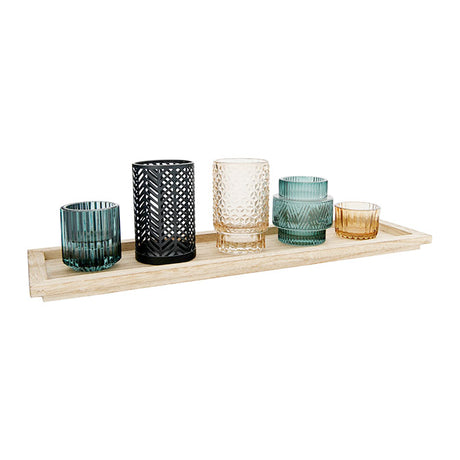 Tealight/Votive Holders with Tray