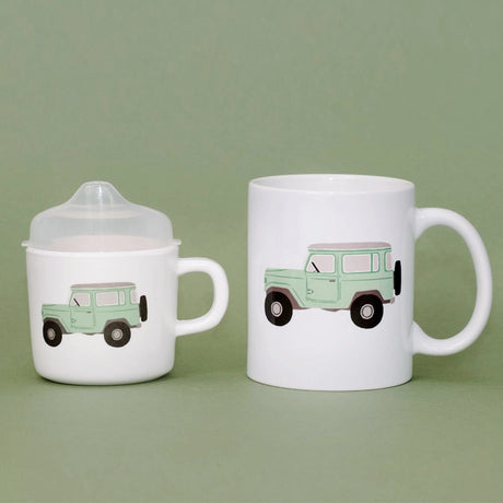 Vintage Truck Two of a Kind Cup Set
