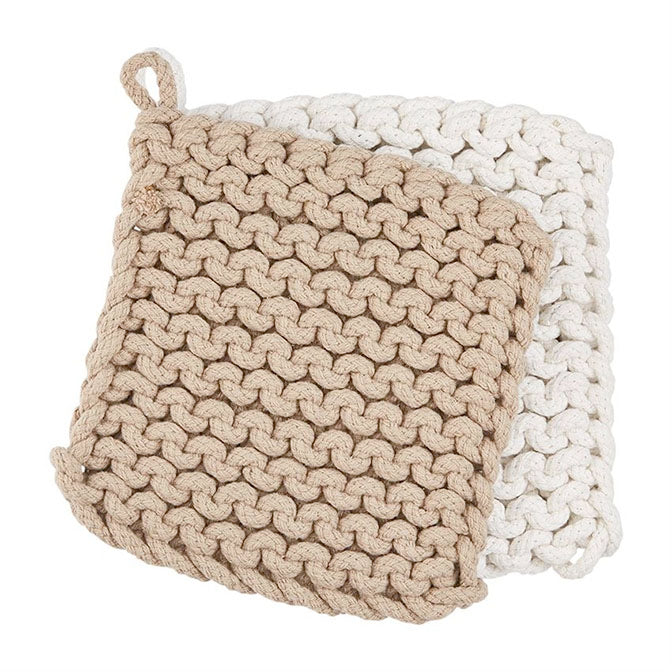 Crocheted Pot Holder Set