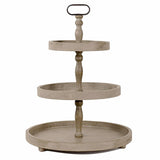 Wooden 3-Tier Tray