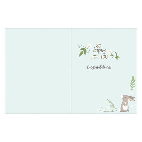 Welcome Little Bunnies Card