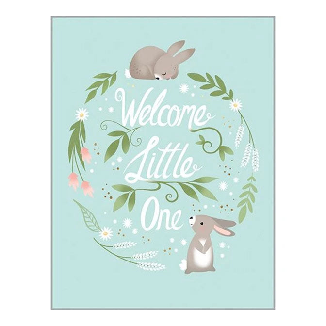Welcome Little Bunnies Card